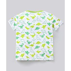 Babyhug Half Sleeves T-Shirts Multi Print Pack Of 5 - Multicolour