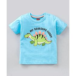 Babyhug Half Sleeves T-Shirts Multi Print Pack Of 5 - Multicolour