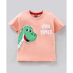 Babyhug Half Sleeves T-Shirts Multi Print Pack Of 5 - Multicolour
