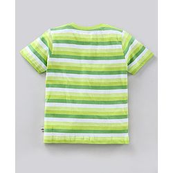 Babyhug Half Sleeves T-Shirts Multi Print Pack Of 5 - Multicolour