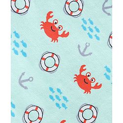 Babyhug Half Sleeves T-Shirts Multi Print Pack Of 3 - Blue