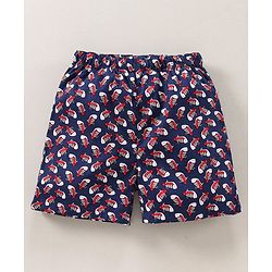 Babyhug Woven Boxers Multi Print Pack of 3 - Multicolor