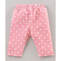 Babyhug Three Fourth Length Lycra Leggings Pack of 3 - Multicolor