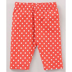 Babyhug 3/4th Lycra Leggings Printed Pack Of 3 - Multicolor