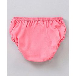 Babyhug 100% Cotton Bloomers Pack Of 7 - Red Blue Green Yellow Pink Orange