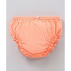 Babyhug 100% Cotton Bloomers Pack Of 7 - Red Blue Green Yellow Pink Orange