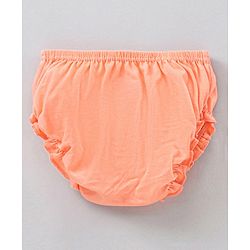 Babyhug 100% Cotton Bloomers Pack Of 7 - Red Blue Green Yellow Pink Orange