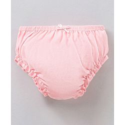 Babyhug 100% Cotton Bloomers Pack Of 7 - Red Blue Green Yellow Pink Orange