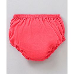 Babyhug 100% Cotton Bloomers Pack Of 7 - Red Blue Green Yellow Pink Orange