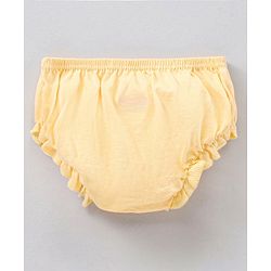 Babyhug 100% Cotton Bloomers Pack Of 7 - Red Blue Green Yellow Pink Orange