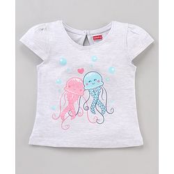 Babyhug Half Sleeves Tee Printed Pack of 7- Multicolor