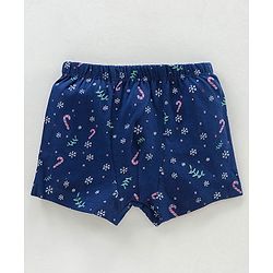 Babyhug 100% Cotton Printed Briefs Pack of 3 - Blue Yellow