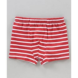 Babyhug Cotton Briefs Striped & Printed Pack of 3 - Multicolour