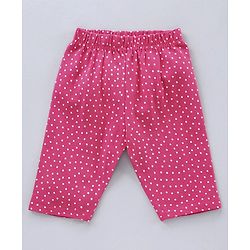 Babyhug Three Fourth Length Lycra Leggings Pack of 2 - Pink