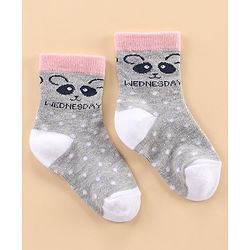Cute Walk by Babyhug Ankle Length Anti-Bacterial Socks Stripes & Dot Design Pack of 7 - Multicolor