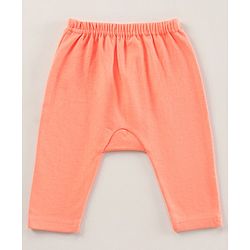 Babyhug Full Length Cotton Antimicrobial Diaper Leggings Pack of 3 - Blue Peach