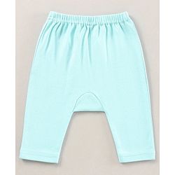 Babyhug Full Length Cotton Antimicrobial Diaper Leggings Pack of 3 - Blue Peach