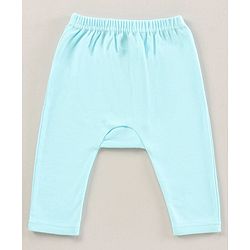 Babyhug Full Length Cotton Antimicrobial Diaper Leggings Pack of 3 - Blue Peach