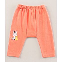 Babyhug Full Length Cotton Antimicrobial Diaper Leggings Pack of 3 - Blue Peach