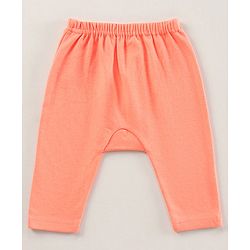 Babyhug Full Length Cotton Antimicrobial Diaper Leggings Pack of 3 - Blue Peach