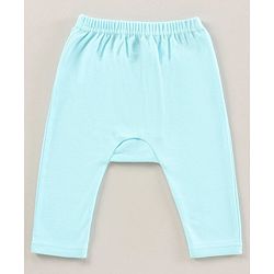 Babyhug Full Length Cotton Antimicrobial Diaper Leggings Pack of 3 - Blue Peach
