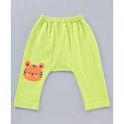 Babyhug Full Length Antimicrobial Diaper Leggings Animal Print Pack of 5 - Multicolor