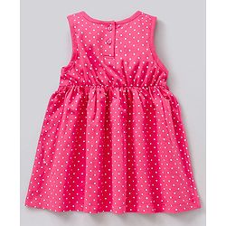 Babyhug Sleeveless Frock Pack of 2 - Pink Blue