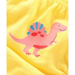 Babyhug Antibacterial Briefs Dinosaurs Print Pack of 3 - Multicolour