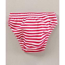 Babyhug Anti-Bacterial Briefs Vehicle Print & Striped Pack Of 3 - Multicolour