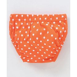 Babyhug Antibacterial Cotton Briefs Rocket And Star Print Pack Of 3 - Blue Orange