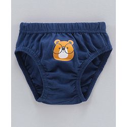 Babyhug Cotton Antibacterial Briefs Pack of 3 - Blue Green