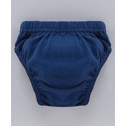 Babyhug Cotton Antibacterial Briefs Pack of 3 - Blue Green
