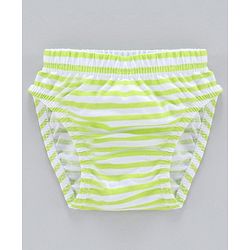 Babyhug Cotton Antibacterial Briefs Pack of 3 - Blue Green