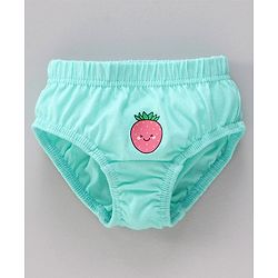 Babyhug Antibacterial Finish Panties Fruits Printed Pack of 5 - Multicolour