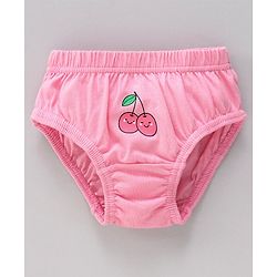 Babyhug Antibacterial Finish Panties Fruits Printed Pack of 5 - Multicolour