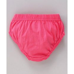 Babyhug Antibacterial Finish Panties Fruits Printed Pack of 5 - Multicolour