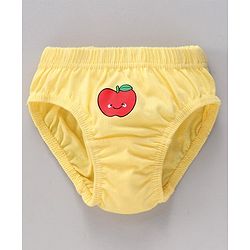 Babyhug Antibacterial Finish Panties Fruits Printed Pack of 5 - Multicolour