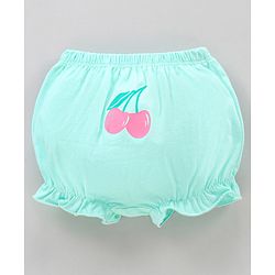 Babyhug Cotton Bloomers Set Printed Pack of 3 - Pink Blue