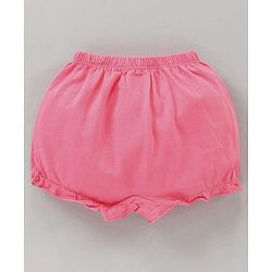 Babyhug 100% Cotton Bloomer Pack of 3 - Multicolor
