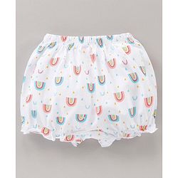 Babyhug 100% Cotton Bloomer Pack of 3 - Multicolor