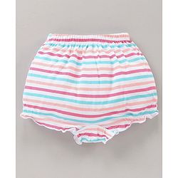 Babyhug 100% Cotton Bloomer Pack of 3 - Multicolor