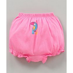 Babyhug Cotton Bloomers Printed Pack of 3- Multicolor