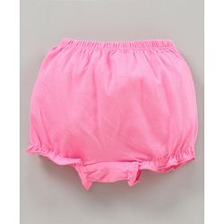 Babyhug Cotton Bloomers Printed Pack of 3- Multicolor
