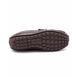 Cute Walk by Babyhug Formal Shoes - Coffee