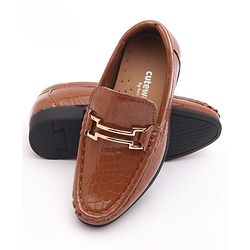 Cute Walk by Babyhug Party Wear Shoes - Brown