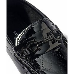 Cute Walk by Babyhug Slip On Party Wear Loafer Shoes - Dark Brown