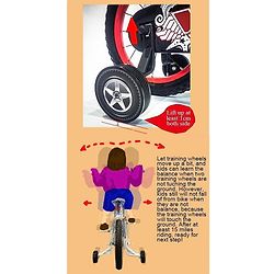 Babyhug Rapid Bicycle With Bell Red Black - 14 Inches