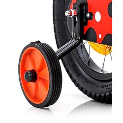 Babyhug Rapid Bicycle With Bell Red Black - 14 Inches