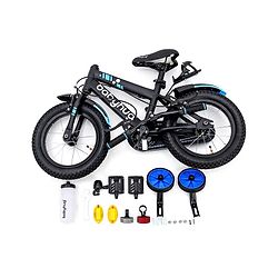Babyhug Rapid Bicycle With Bell Red Black - 14 Inches