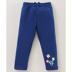 Babyhug Full Length All Over Print Leggings Pack of 2 - Multicolor